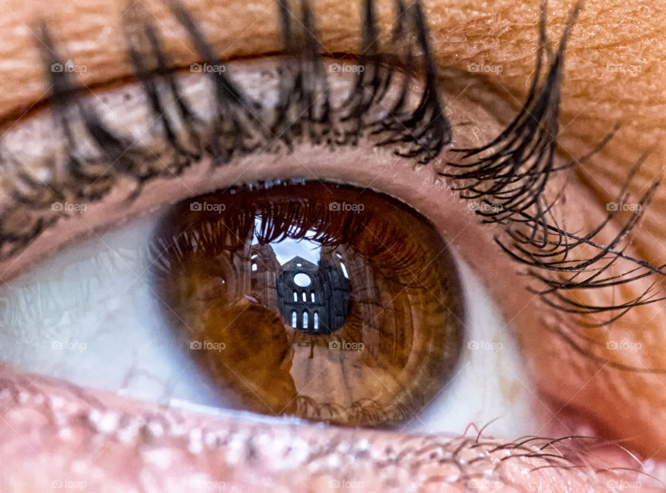 Close-up of eye