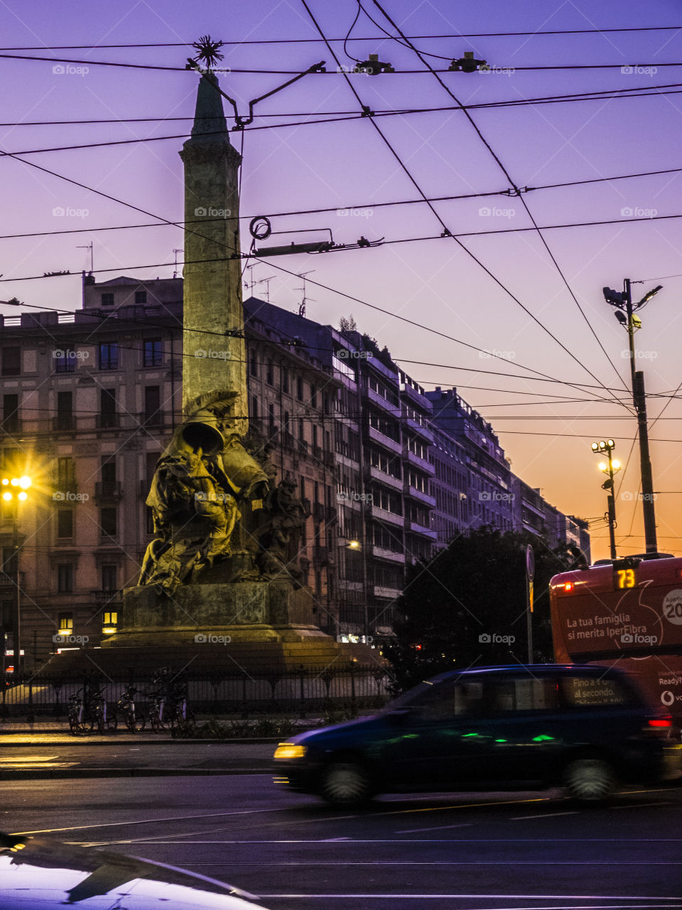 Piazza Cinque Giornate is a square in the city of Milan, located at the Porta Vittoria. The element that characterizes is the great monument to the Five Days of Milan, by Giuseppe Grandi, inaugurated on March 18, 1895.