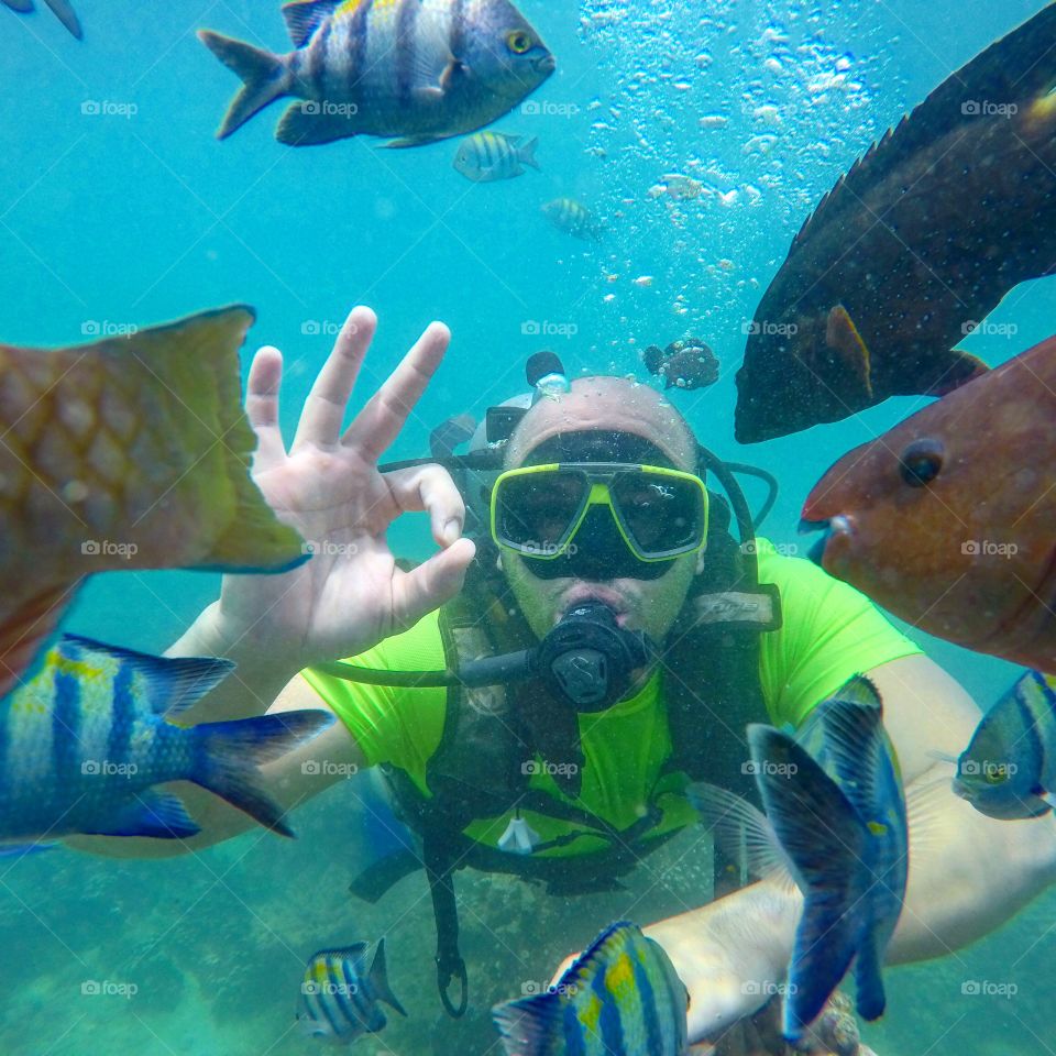 Diving in iran 