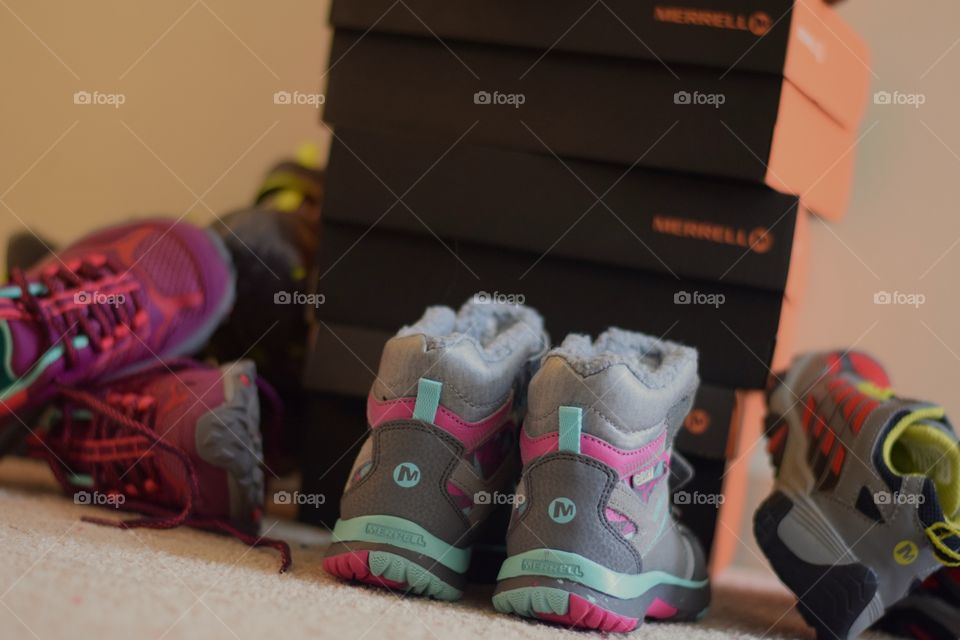 Winter is coming and kids are growing, which means a new set of Merrell kids shoes. 