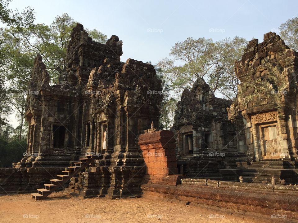 Temple, Ancient, Architecture, Wat, Religion
