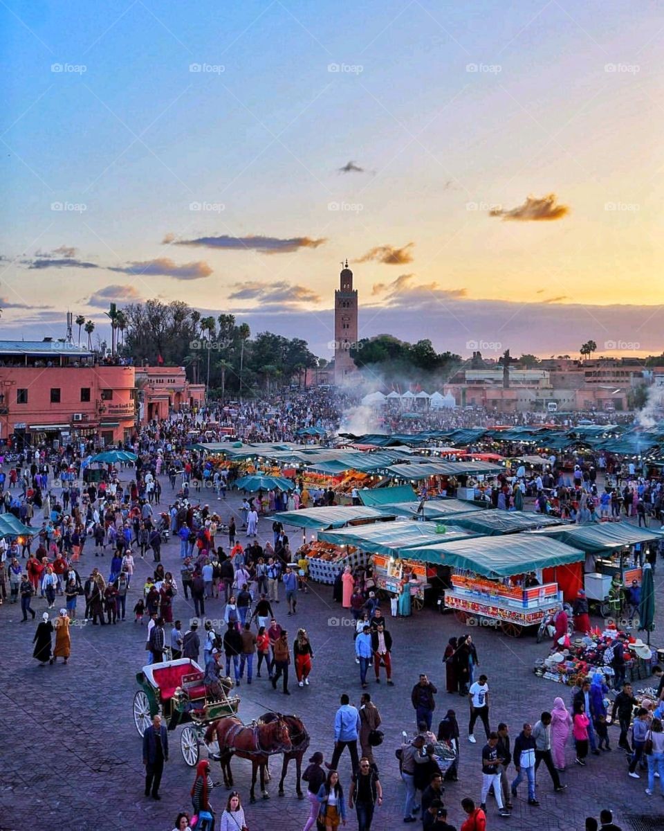Jamae lafna Marrakech morocco