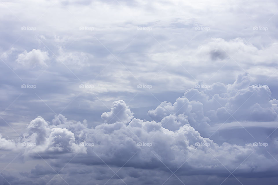 The beauty of the sky and the rain cloud in the day time.