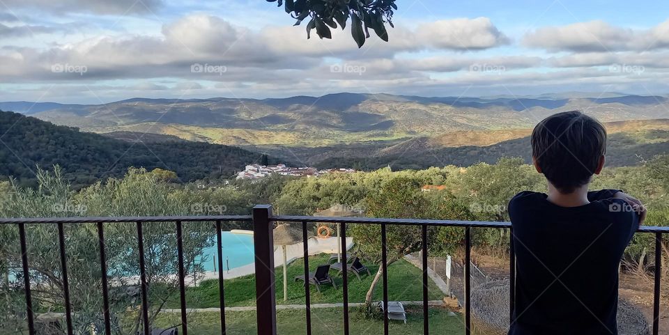 Vistas terraza Aracena