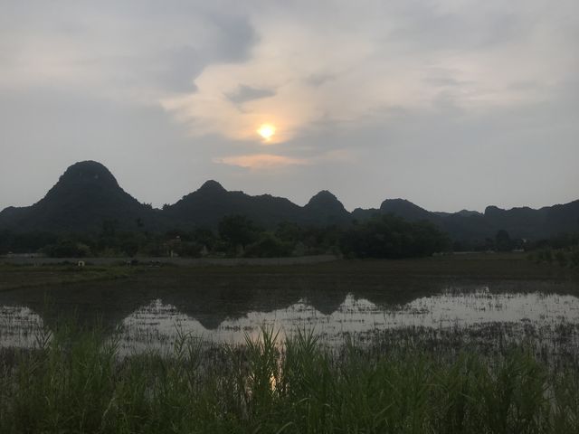 Reflection in Tam Coc