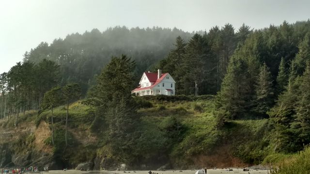 Lighthouse keeper's home