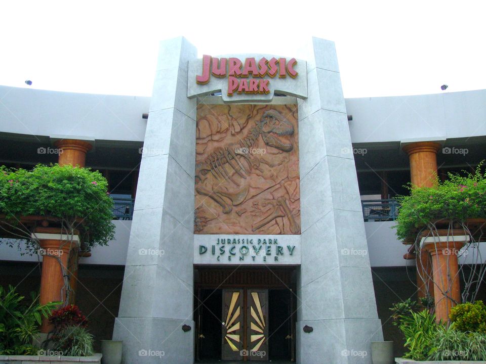 Jurassic Park Discovery Center. Universal Studios, Florida. These doors open for the ravenous! Bring your appetite. Carnivores rule these prehistoric restaurants. Much family fun to be had here. Enjoy your meal, they've spared no expense.