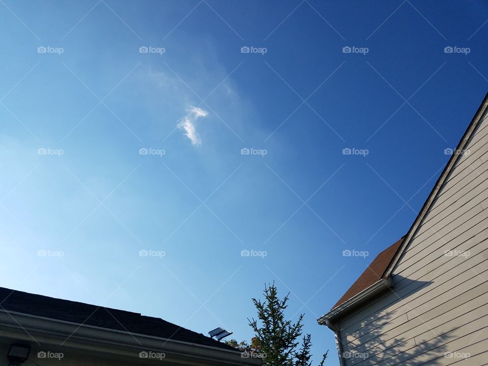 Sky, No Person, Architecture, Building, House