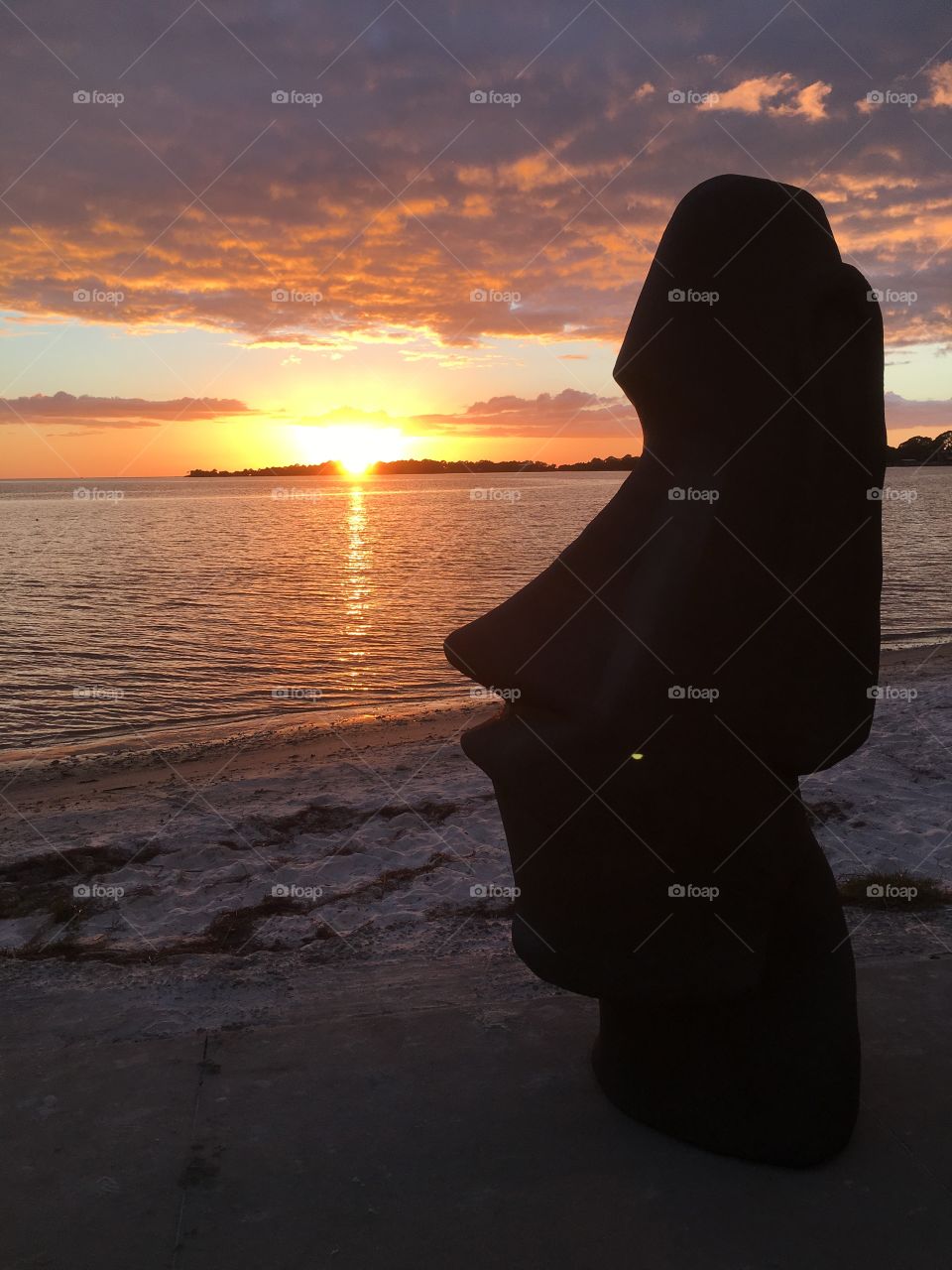 Sunset, Beach, Sea, Water, Ocean