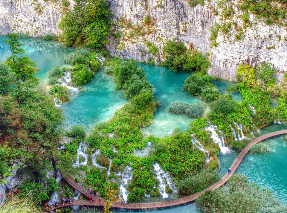 Croatie Plitvice lakes