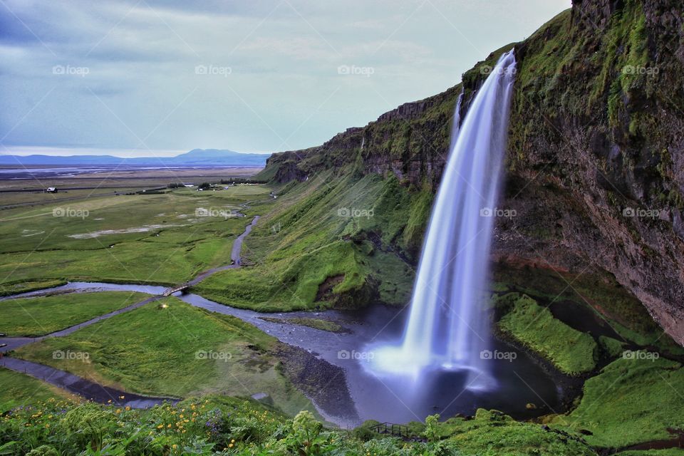 Seljalandsfoss Waterfall, Iceland