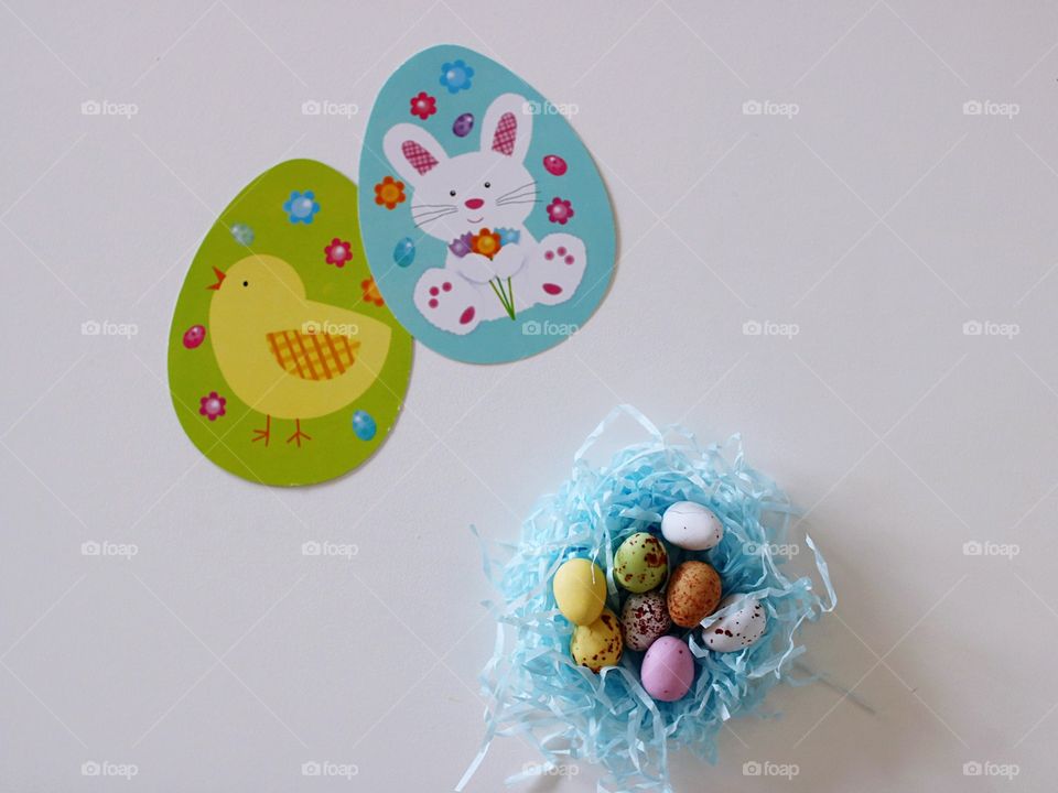 Easter eggs decorations 