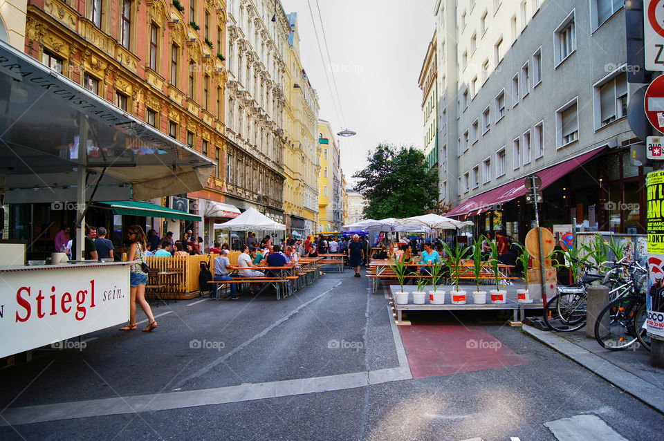 street festival. estival market vienna