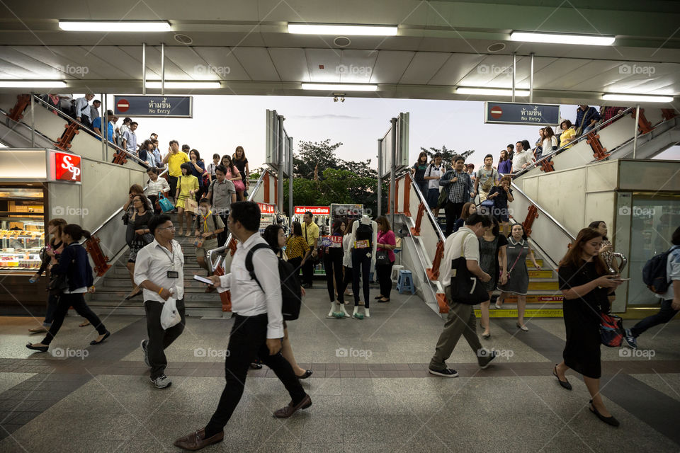 BTS public train station 