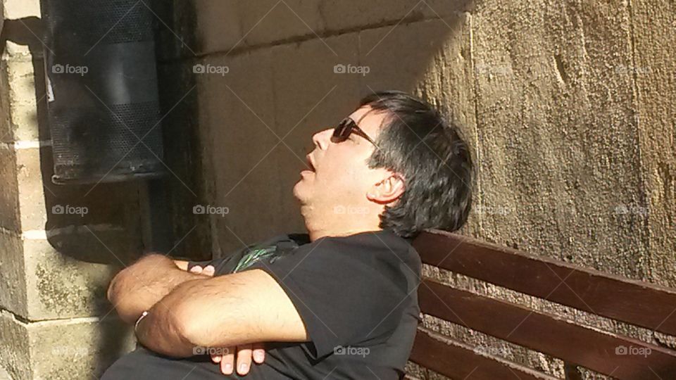 Siesta in Barcelona