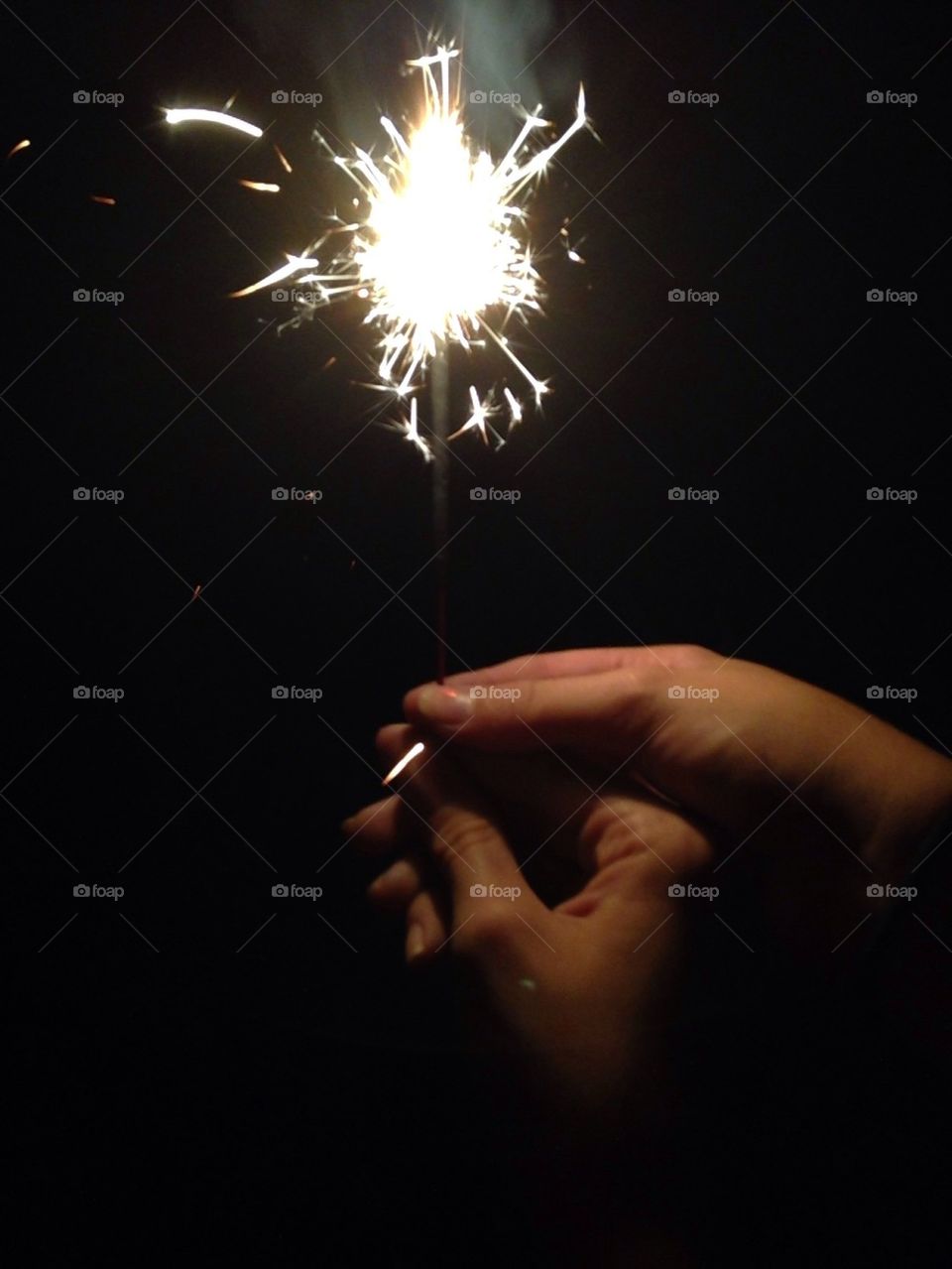 Sparkler of friends