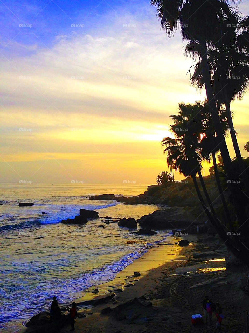 California sunset 