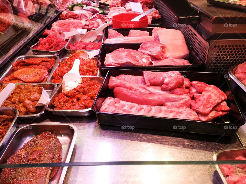 Meat counter