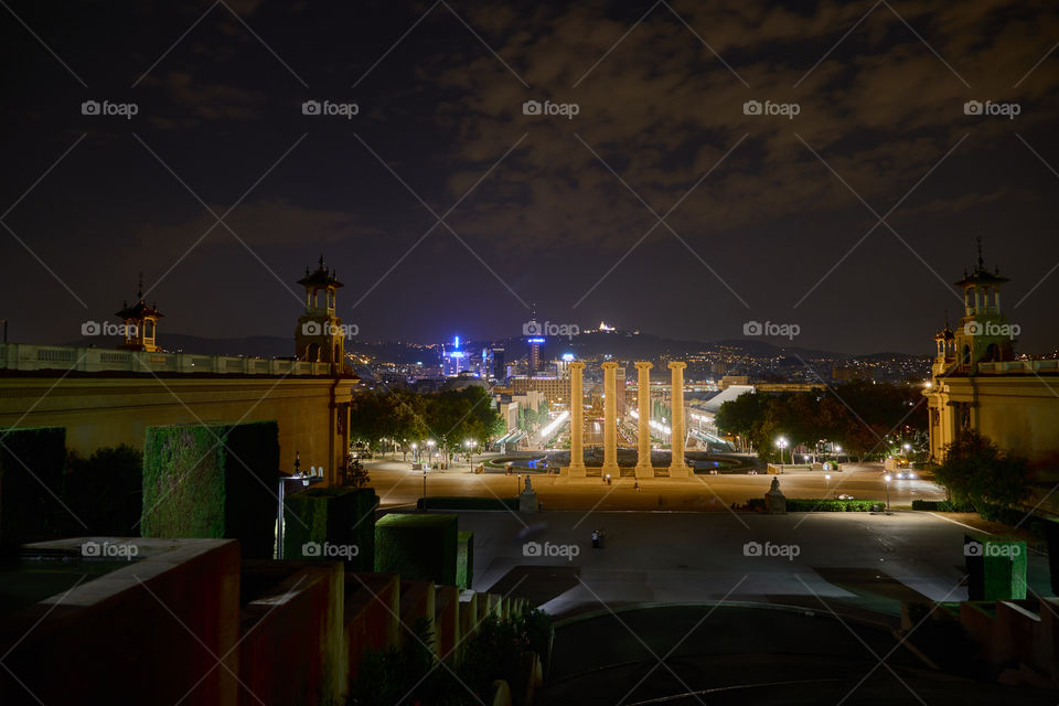 Barcelona vista desde Montjuich