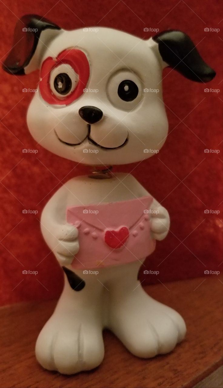 Happy Valentine Dog