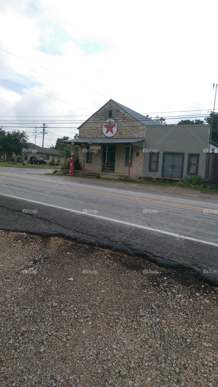 Gas Station  of long ago.