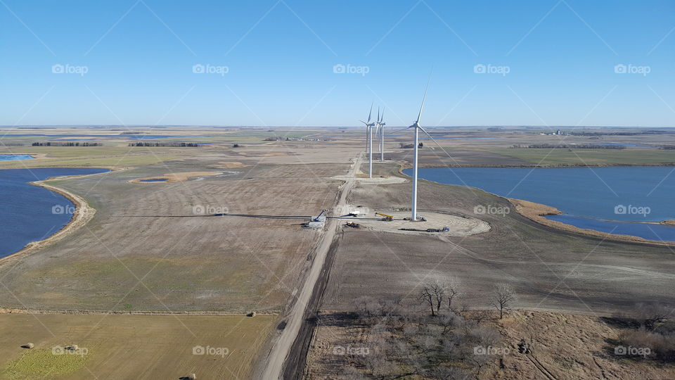 New wind farm construction