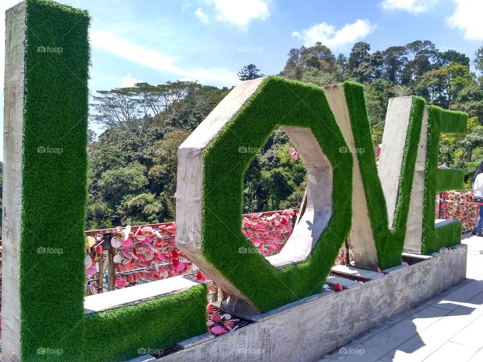 love in the air. penang hill , malaysia