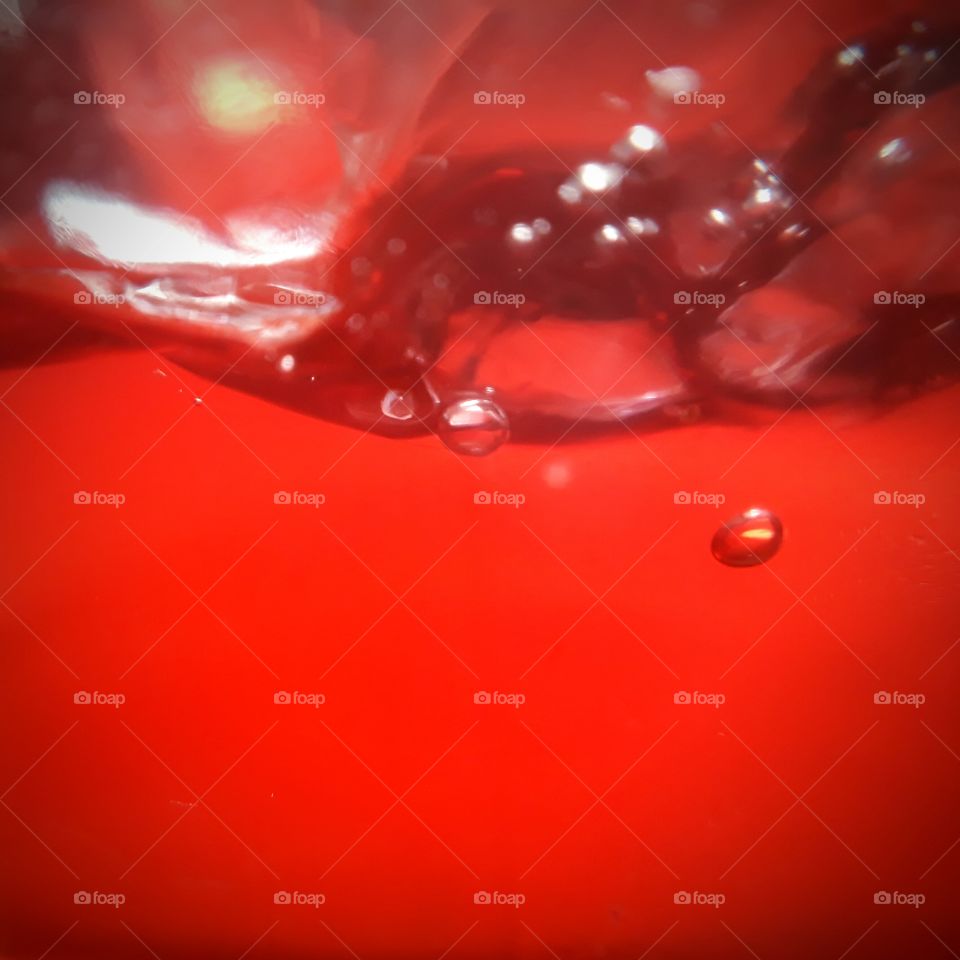 Close up of Jello - The Universe is in the detail.