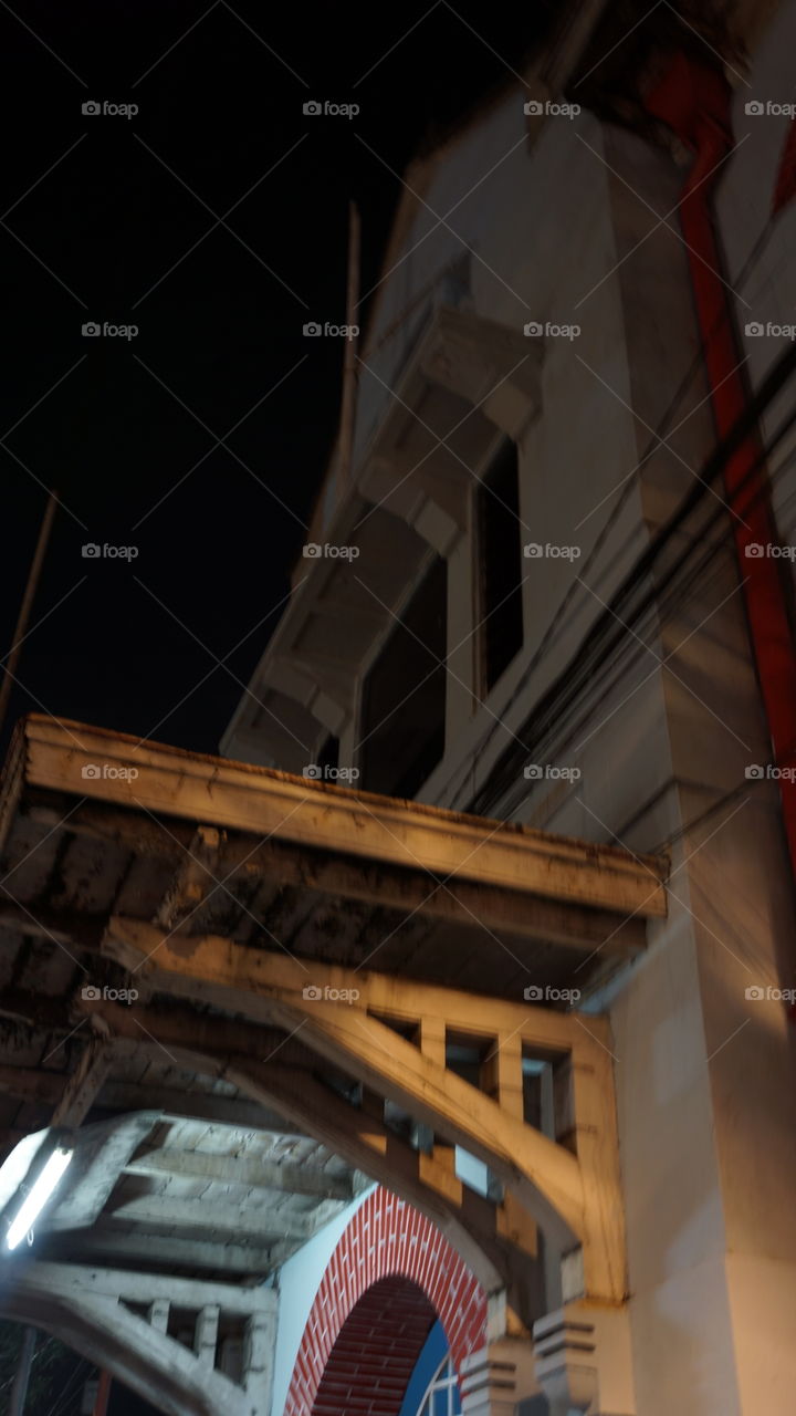 ancient buildings left behind dutch in indonesia