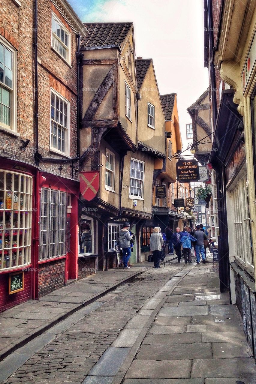 The Shambles in York 