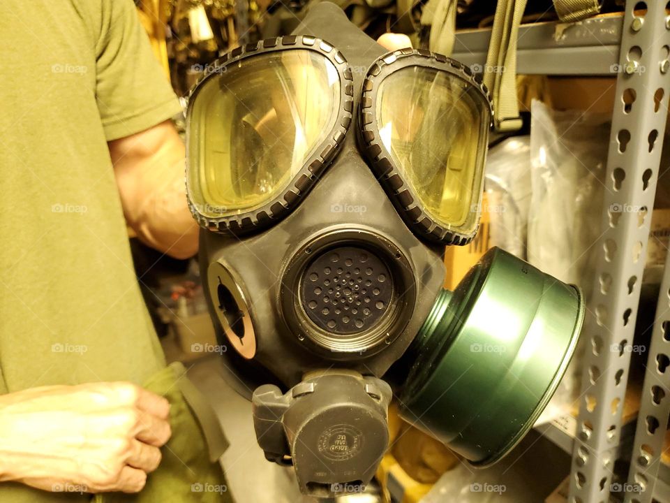 protective gas mask