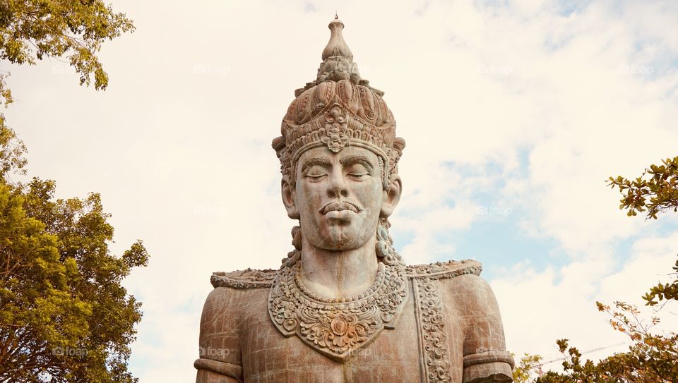 Wisnu statue in bali