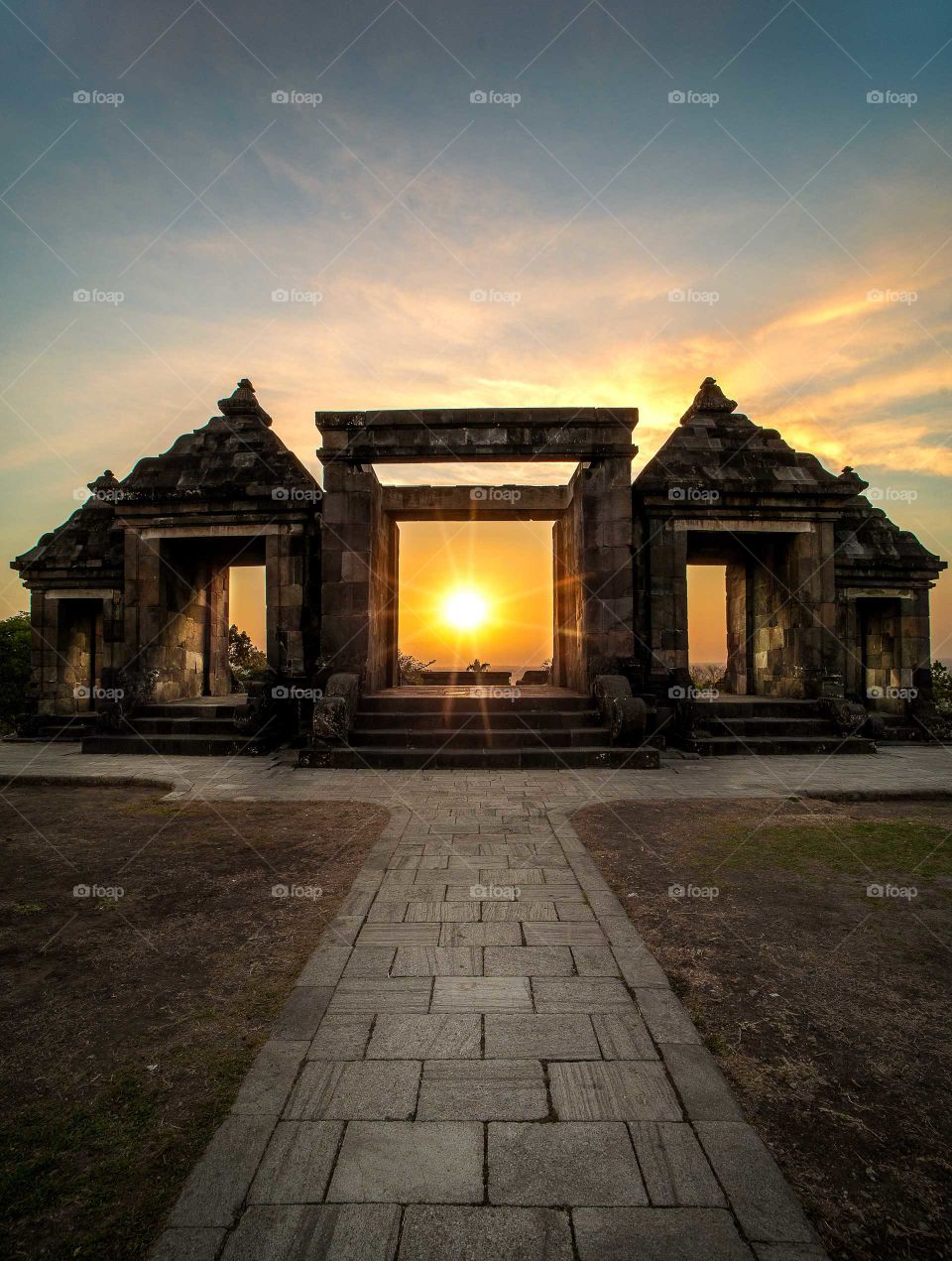 The Surya Gate at Boko Temple