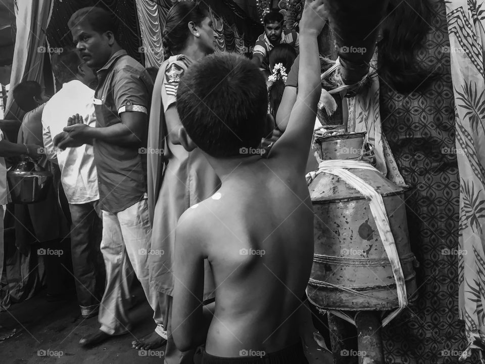 Child on a Street