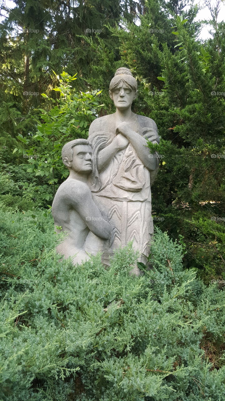 Sorrowful Statue