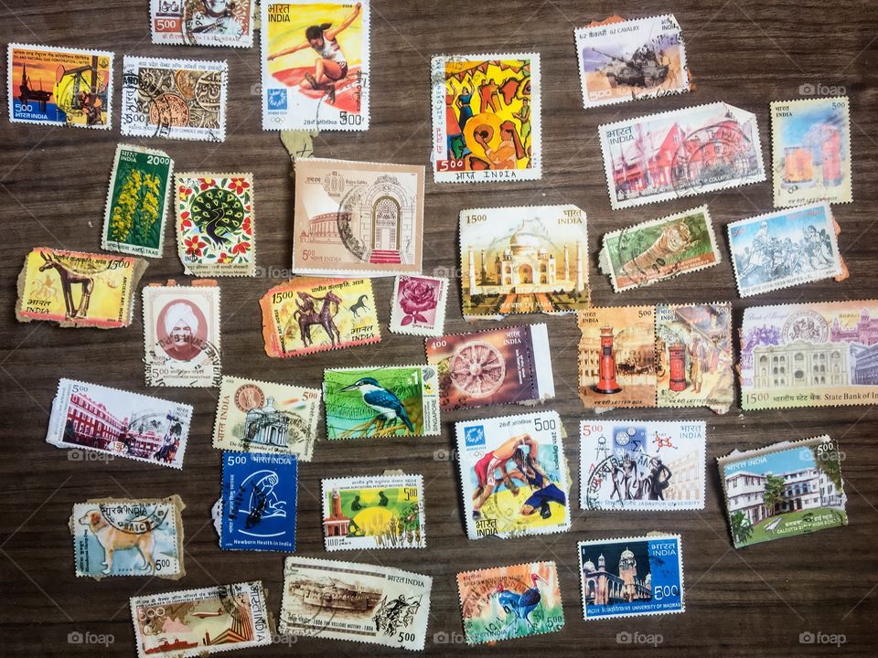 Stamp collection 