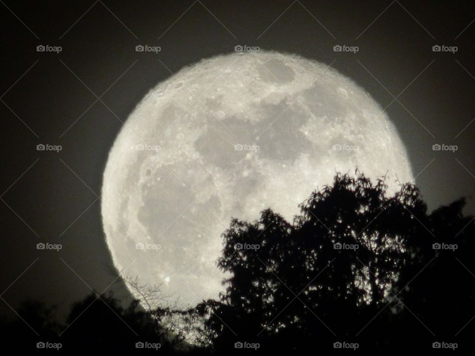 Luna de cerca