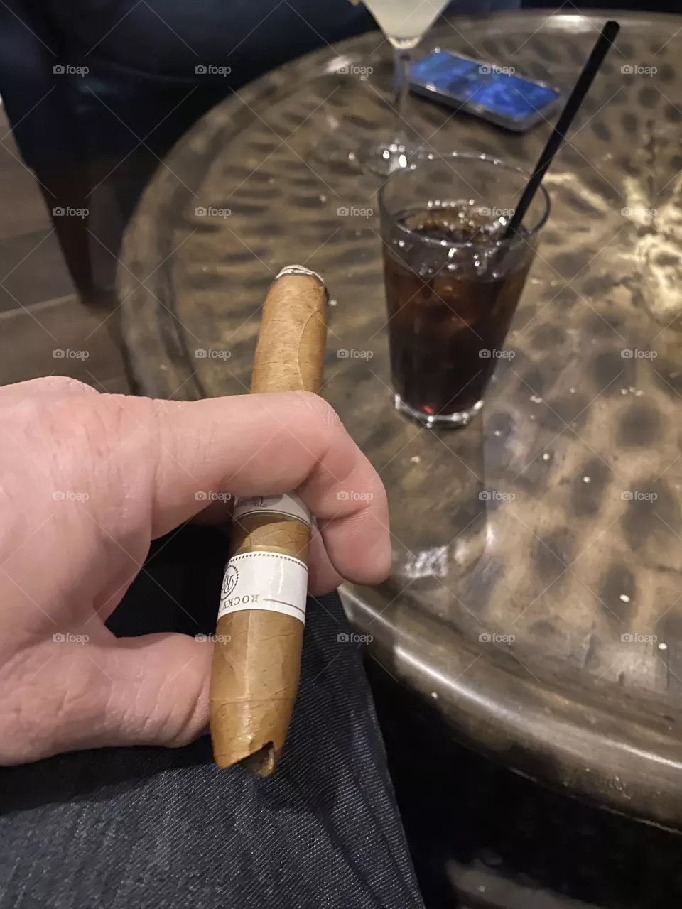 Cigars with friends 