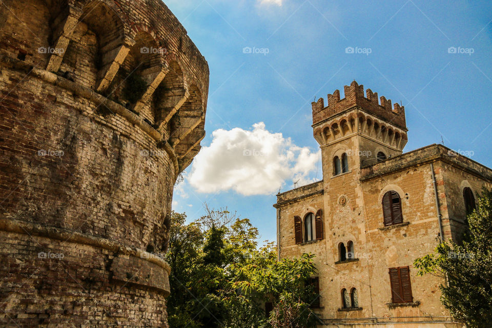 Castle in Tuscan