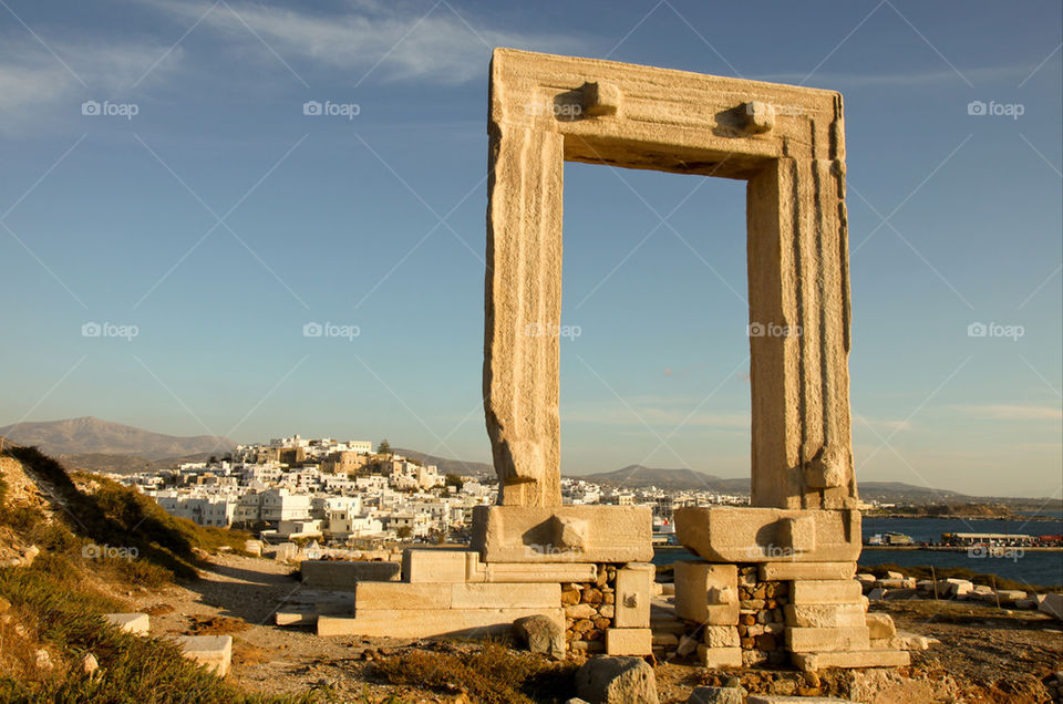 Temple of Pollo, Naxos.