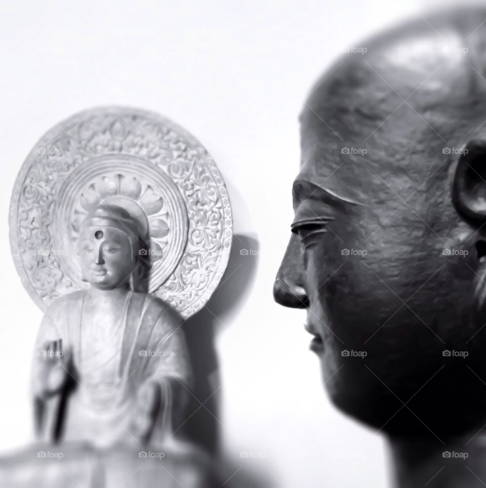 museum statue buddha wise by lateproject