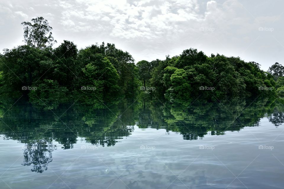 Reflection on the lake