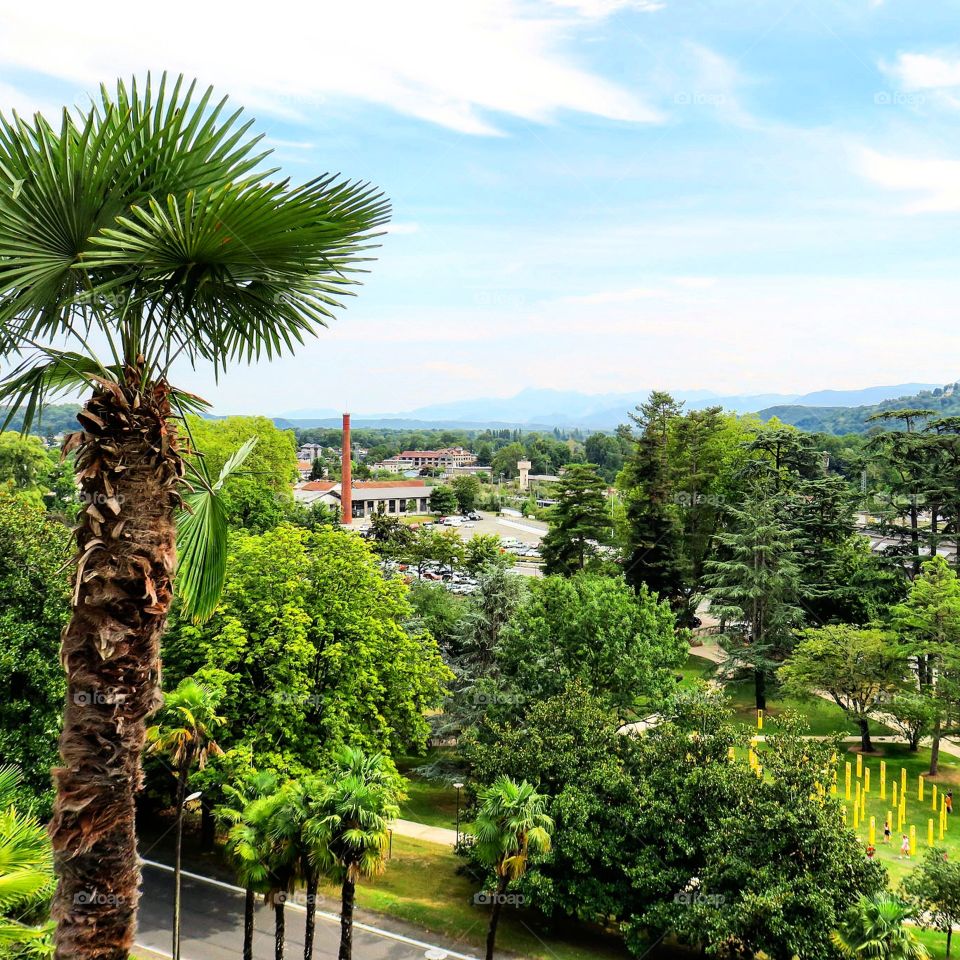 Best view in Pau