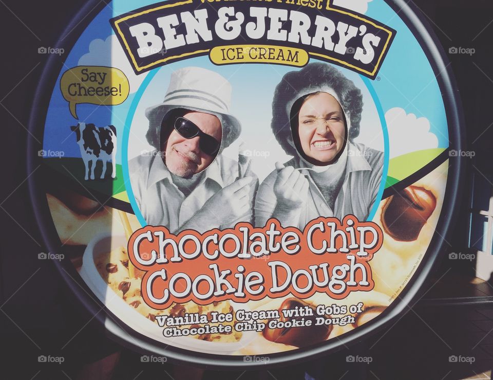 Cookie dough ice cream fun!