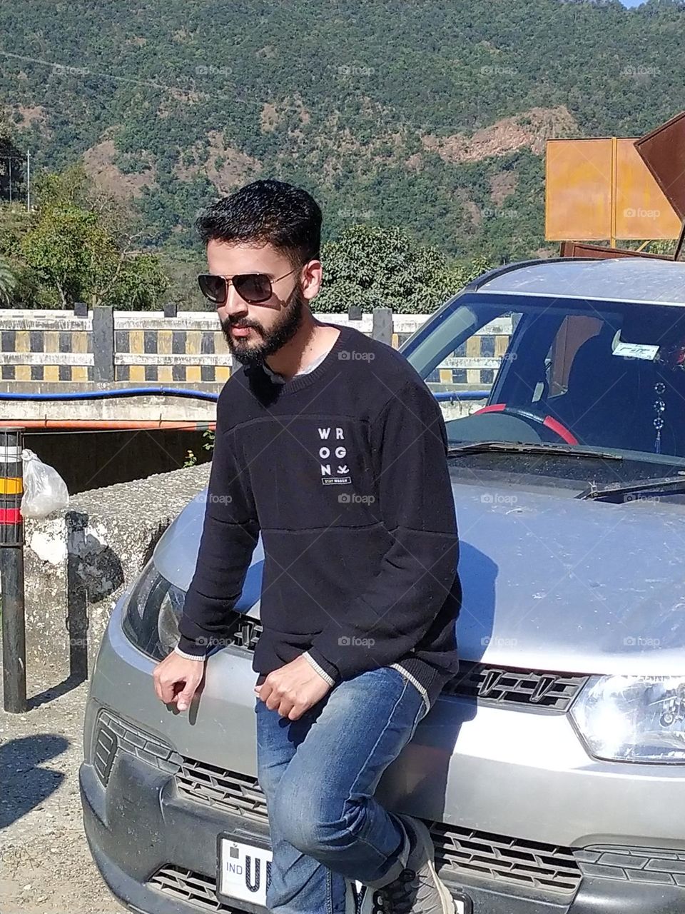 The dynamic, enthusiastic bearded youngster