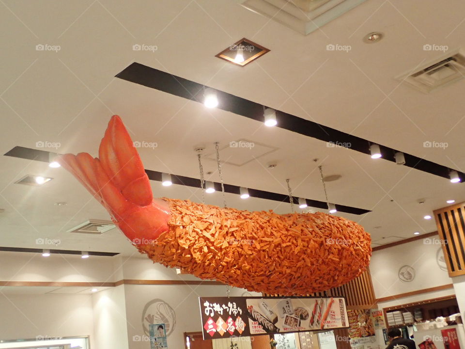 Giant prawn restaurant