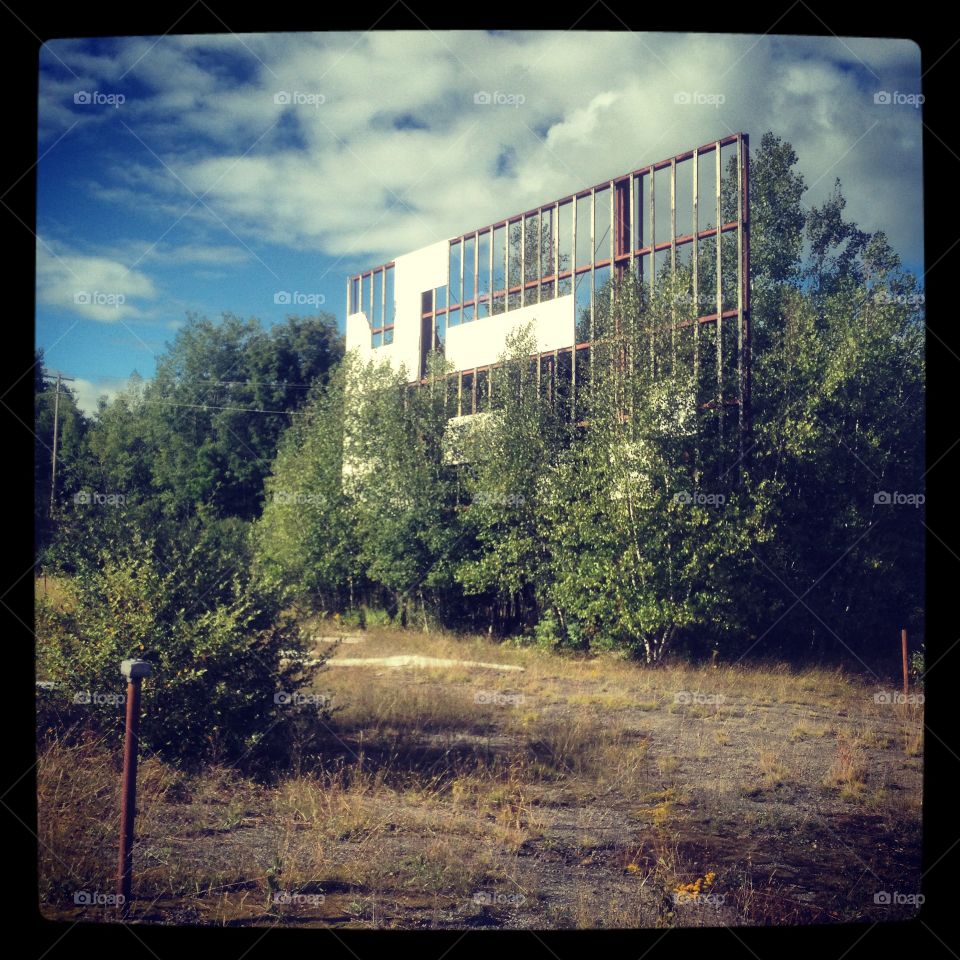 Abandoned Drive-In Theater