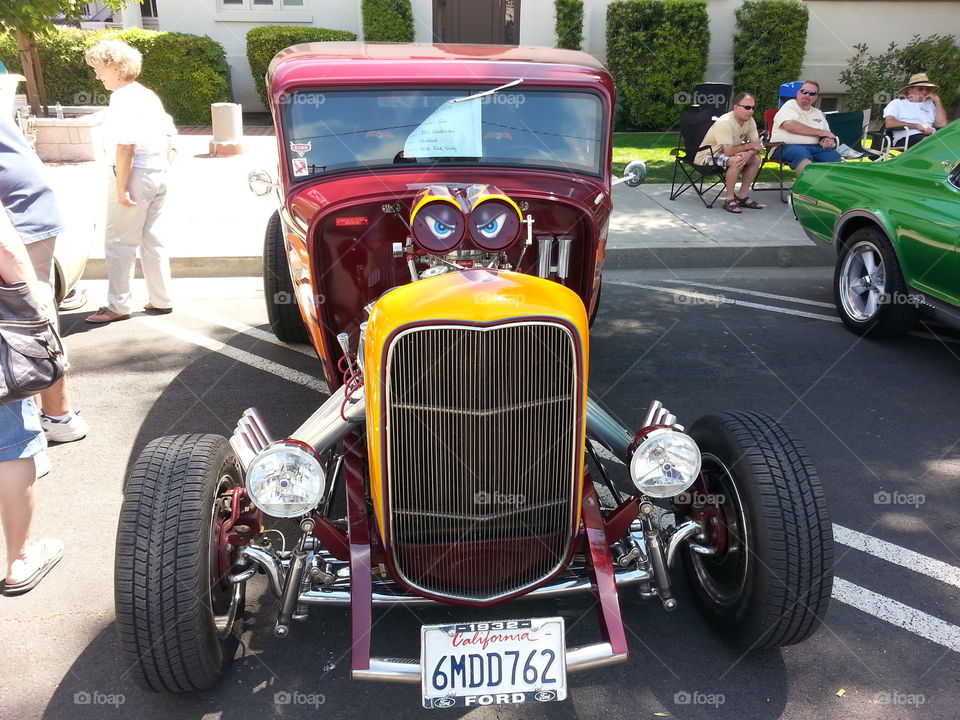 smoking hot rod