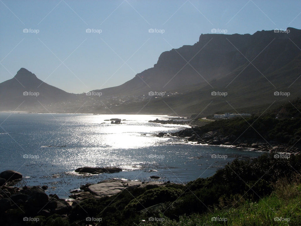ocean mountains africa south by gatordukie