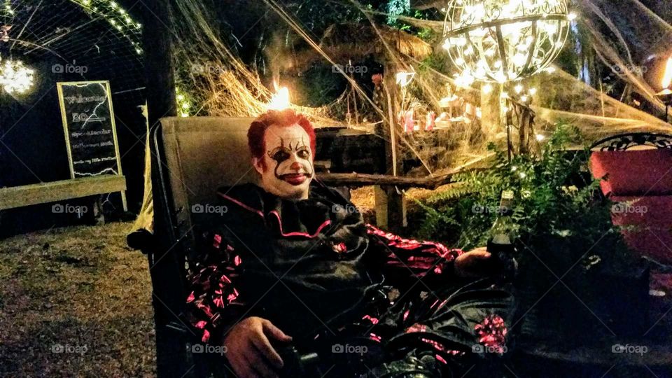 Halloween party clown "It"